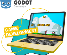 Godot.  Основа создания легендарных игр - КИБЕРшкола программирования для детей, компьютерные курсы для школьников, начинающих и подростков - KIBERone г. Черногорск