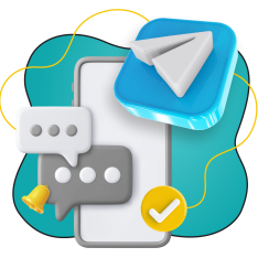 Создание Mini App для Telegram - КИБЕРшкола программирования для детей, компьютерные курсы для школьников, начинающих и подростков - KIBERone г. Черногорск