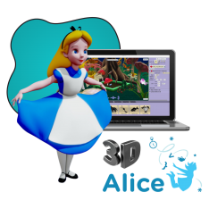 Alice 3d - КИБЕРшкола программирования для детей, компьютерные курсы для школьников, начинающих и подростков - KIBERone г. Черногорск