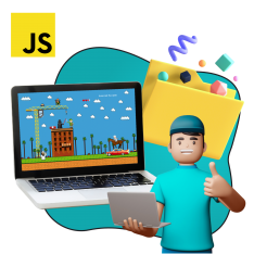 Программирование на JavaScript. Учимся создавать игры! - КИБЕРшкола программирования для детей, компьютерные курсы для школьников, начинающих и подростков - KIBERone г. Черногорск